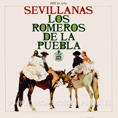 Single/EP del álbum De Sevilla a la marisma de Los Romeros de la Puebla, año 1969 