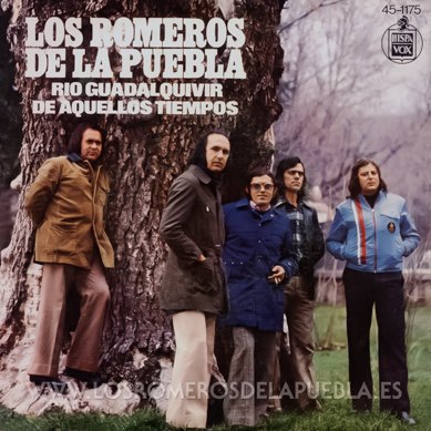 Single/EP del álbum Sevillanas '75 de Los Romeros de la Puebla, año 1975 