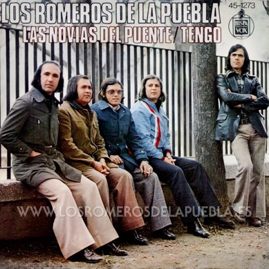 Single/EP del álbum Canciones de Los Romeros de la Puebla, año 1975 