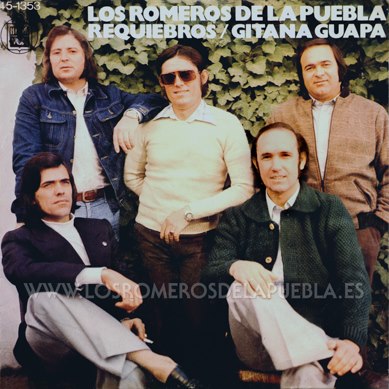Single/EP del álbum Sevillanas '76 de Los Romeros de la Puebla, año 1976 
