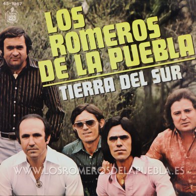 Single/EP del álbum Tierra del Sur de Los Romeros de la Puebla, año 1979 