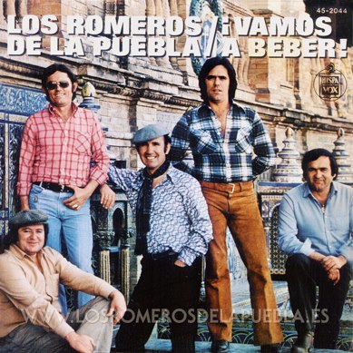Single/EP del álbum Noche de amor de Los Romeros de la Puebla, año 1981 