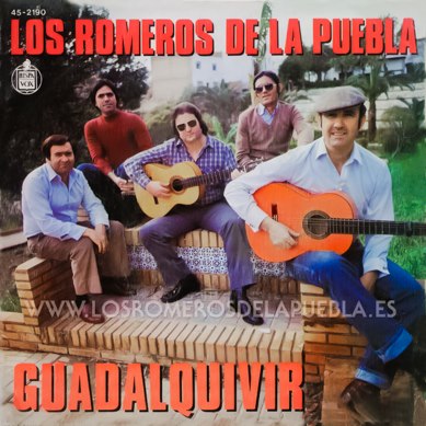 Single/EP del álbum Guadalquivir de Coplas de Los Romeros de la Puebla, año 1982 