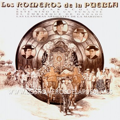Single/EP del álbum Esos tiempos que se fueron de Los Romeros de la Puebla, año 1990 