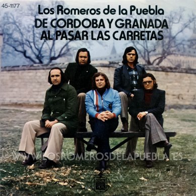 Single/EP del álbum Sevillanas '75 de Los Romeros de la Puebla, año 1975 