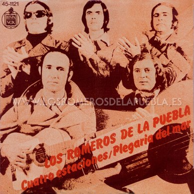 Single/EP del álbum Canciones de Los Romeros de la Puebla, año 1975 