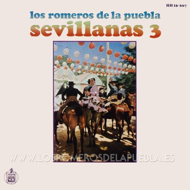 Single/EP del álbum Sevillanas de Los Romeros de la Puebla, año 1968 