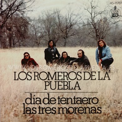 Single/EP del álbum Sevillanas '75 de Los Romeros de la Puebla, año 1975 