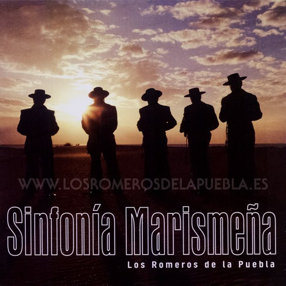 Portada del disco Sinfonía Marismeña de Los Romeros de la Puebla. Año 2003