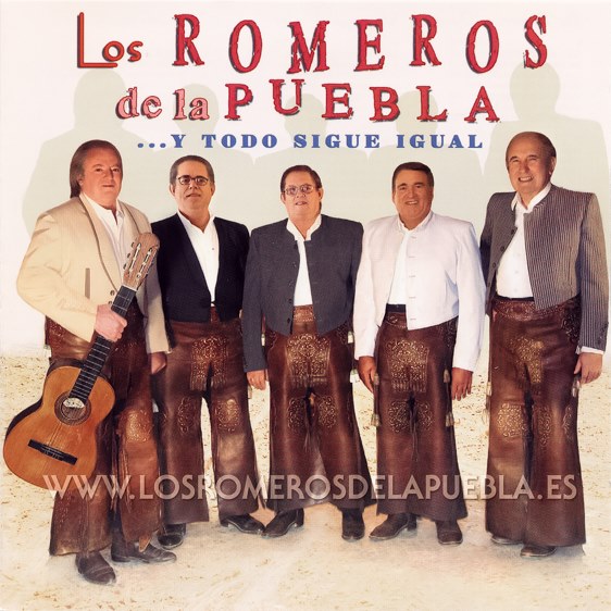 Portada del disco ...Y todo sigue igual de Los Romeros de la Puebla. Año 2010