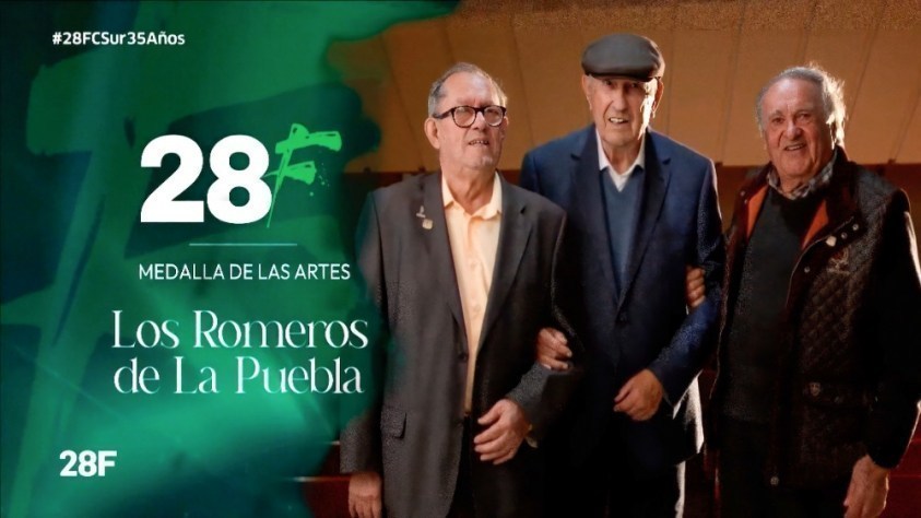 Los Romeros reciben la Medalla de Andalucía