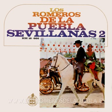 Single/EP del álbum Sevillanas de Los Romeros de la Puebla, año 1968 