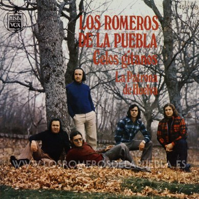Single/EP del álbum Sevillanas '75 de Los Romeros de la Puebla, año 1975 