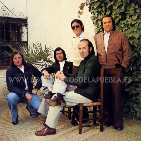 Portada diferente del disco Sevillanas '76 de Los Romeros de la Puebla. Año 1976