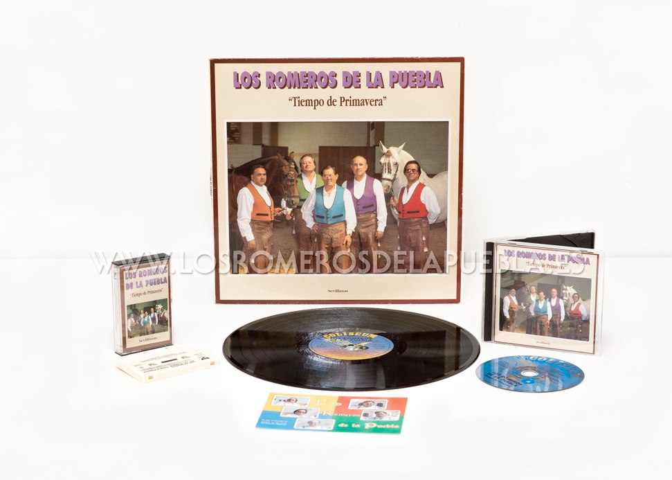 El disco Tiempo de primavera de Los Romeros, 1995.