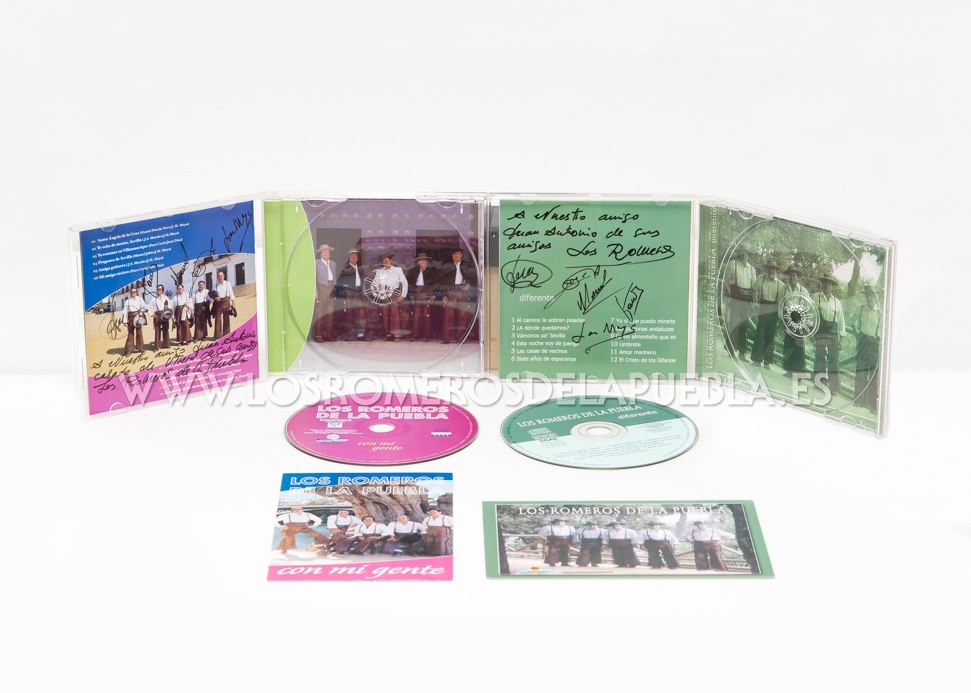 Las grabaciones Con mi gente 2004 y Diferente 2005.