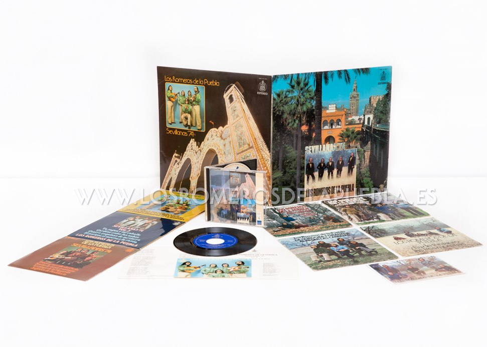 Los Romeros de la Puebla, Sevillanas '74 y Sevillanas '75.