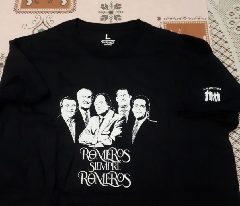 Camiseta de Romeros con la serigrafía de Romeros siempre Romeros