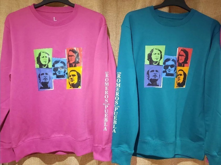 Sudaderas con las fotos del disco Sevillanas '73