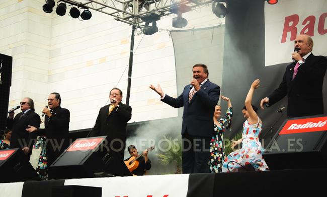 Los Romeros en la Gala de Radiolé 2010