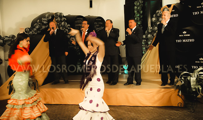 Romeros dando una actuación en Jerez de la Frontera (Cádiz)